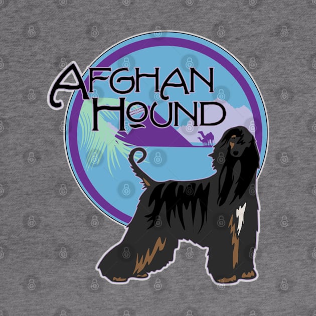 Afghan Hound by PB&J Designs